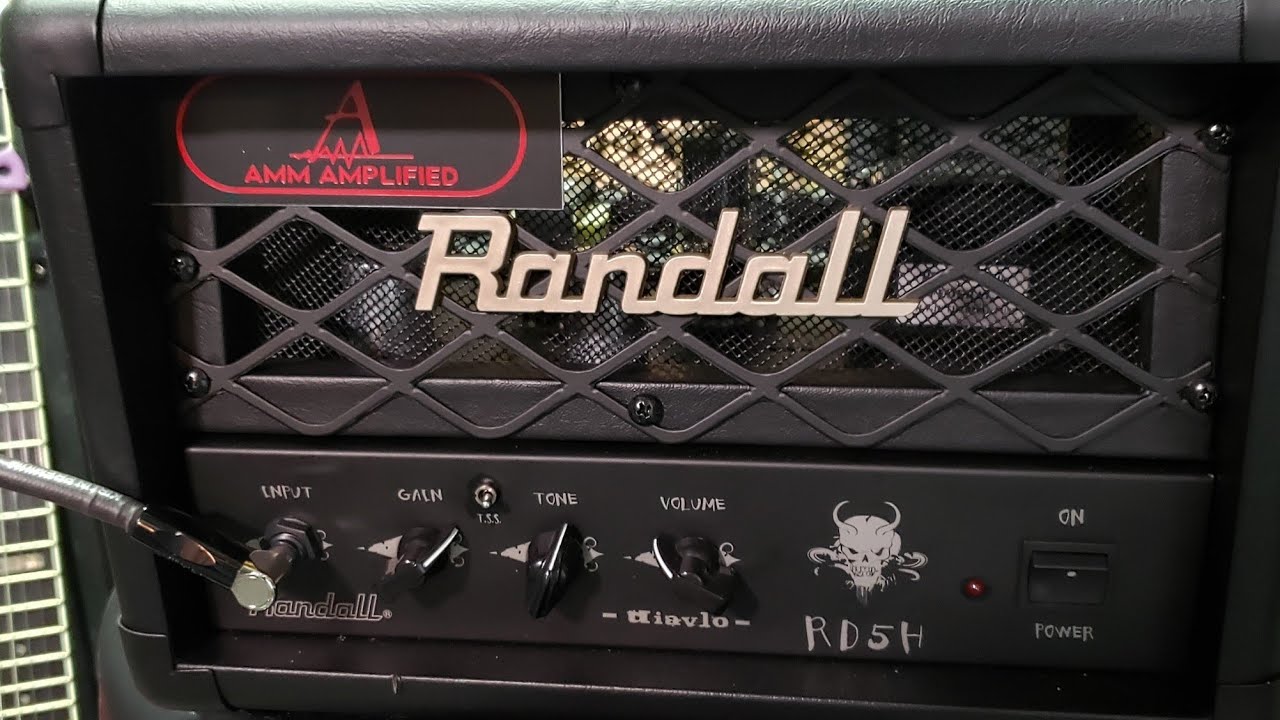 AMM Amplified Randall RD5 Diavlo! It's a BEAST!!!!