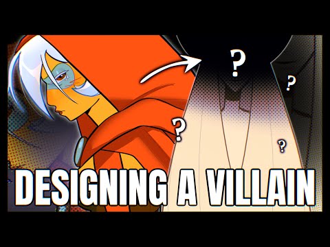 DESIGNING A VILLAIN FOR MY OCS (title bound lore update, speedpaint, skillshare)