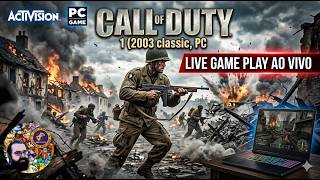 Live do Jogo Call of Duty 1 de PC Game, Parte #7!