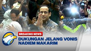 BREAKING NEWS - Penuh Dukungan! Detik-Detik Nadiem Makarim Masuki Ruang Sidang