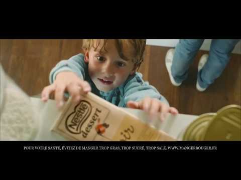 Pub Chocolat Nestlé Dessert “Nestlé c’est fort en chocolat” janvier 2020