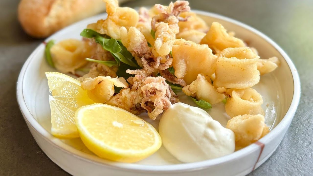 Calamari Fritti wie in Italien | Knusprig & perfekt gewürzt - einfaches Rezept für Zuhause !