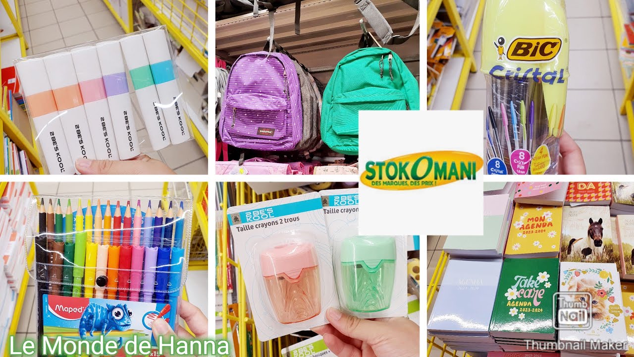 STOKOMANI ARRIVAGE 19-06 FOURNITURES SCOLAIRES- RENTRÉE- SCHOOL 📚📙