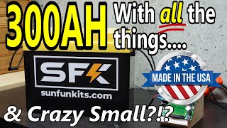 The MOST Capacity, in the SMALLEST Space: SFKs new 300Ah Heated LFP Battery: 300HP