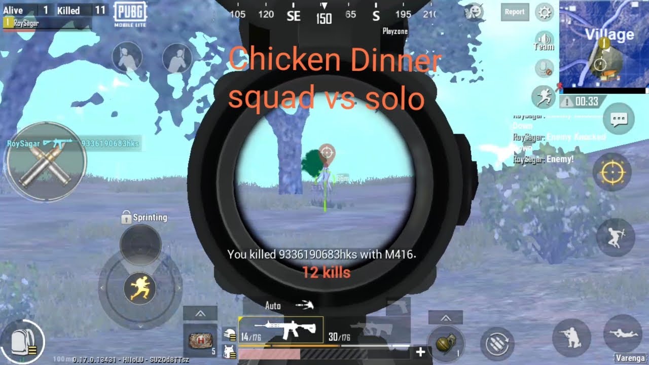 Pubg lite gameplay chicken Dinner with Legend gameplay - YouTube