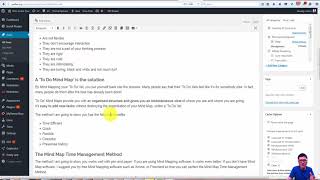 Using mind maps as a time management tool