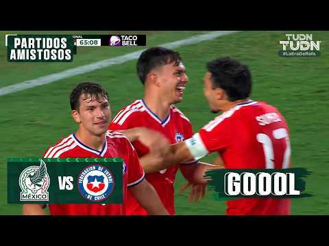 ¡EL SEGUNDO GOL DE CHILE! | México 0-2 Chile | Amistoso - | TUDN