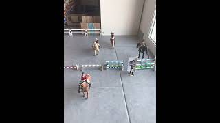 Un stage compète pour les gallop 4 dans le centre équestre du Bois de Fer ! #schleich #stage #cso