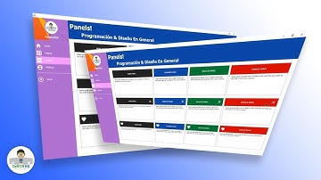 Java Swing UI Design - Diseño Material | DesignUI Modern | Menú Parte6
