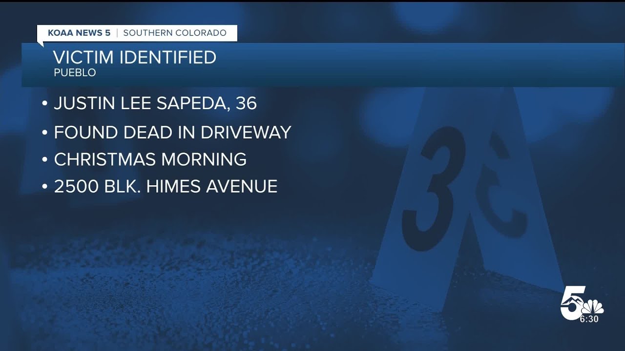 Man found dead on Christmas morning in Pueblo identified, investigation ...