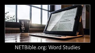 NET Bible 5: Word Studies screenshot 5