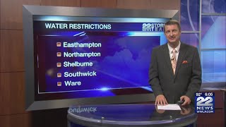 Temperatures rise as drought conditions continue in Western Massachusetts