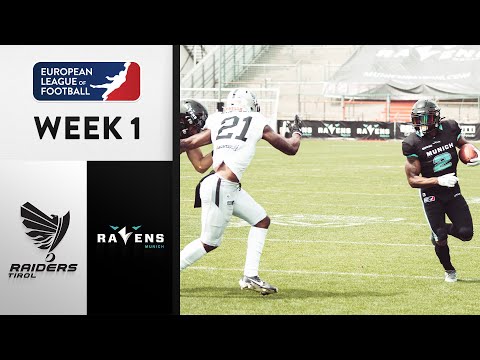 Tirol Raiders @ Munich Ravens Highlights | Week 1 | Season 2023