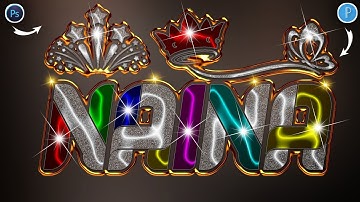 Glass Font Dp Editing | How To Make Glass Font In Ps Touch PixelLab | Glass Font Editing | Photopea