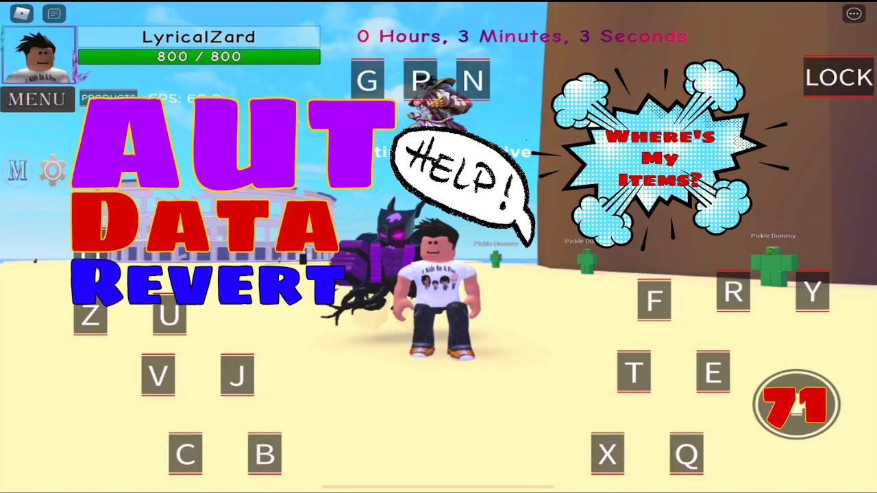 AUT - A Universal Time Data Revert What Items are still Missing and ...