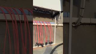 150 kg solar system #solar #solarenergy #industrialelectrician #electricalindia #greenenergy