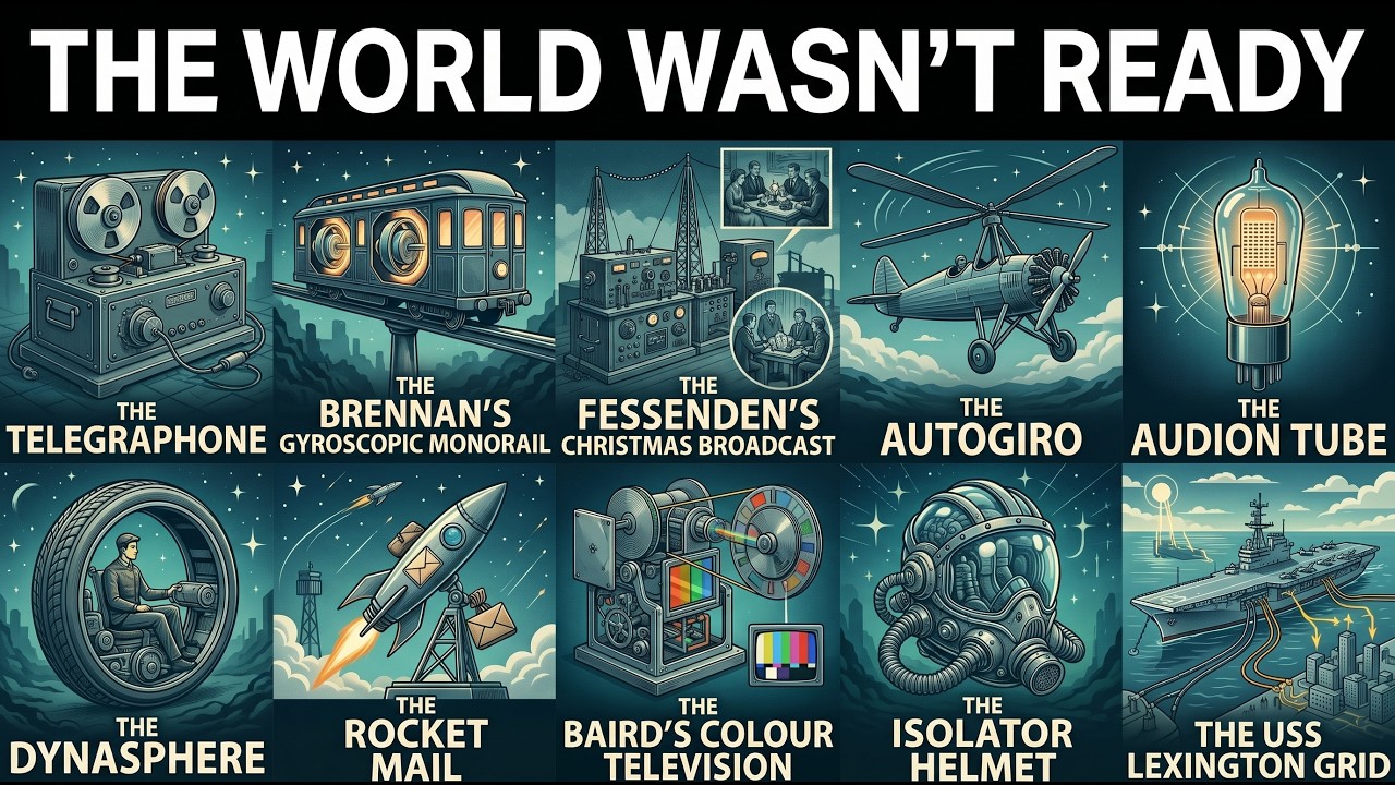 Advanced Technology Invented 10 Forgotten Inventions From the 1900s That Were Too Advanced - YouTube