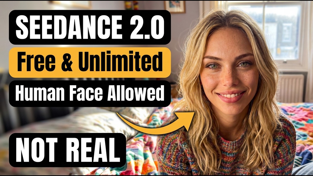 Free & Unlimited Seedance 2.0 | Realistic AI Videos With Human Faces, Build Your Own Model