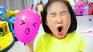 보람이랑 풍선 슬라임 만들기 놀이 Making Slime with Funny Balloons