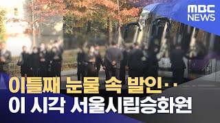 이틀째 눈물 속 발인‥이 시각 서울시립승화원 (2022…