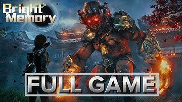 BRIGHT MEMORY Gameplay Walkthrough FULL GAME | No Commentary | 1440p 60FPS