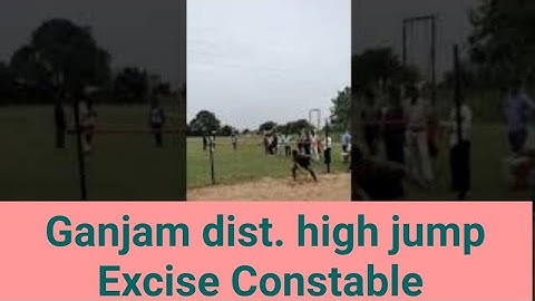 Excise constable High jump Ganjam Dist