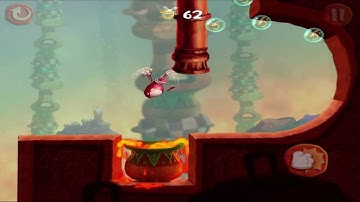Rayman Fiesta Run Level 28 Walkthrough