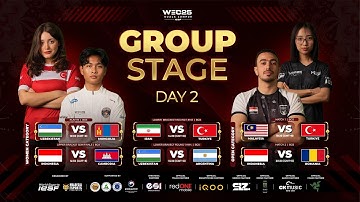 MLBB | INDONESIA vs ROMANIA - GROUP STAGE | IESF WEC25 | DAY 2