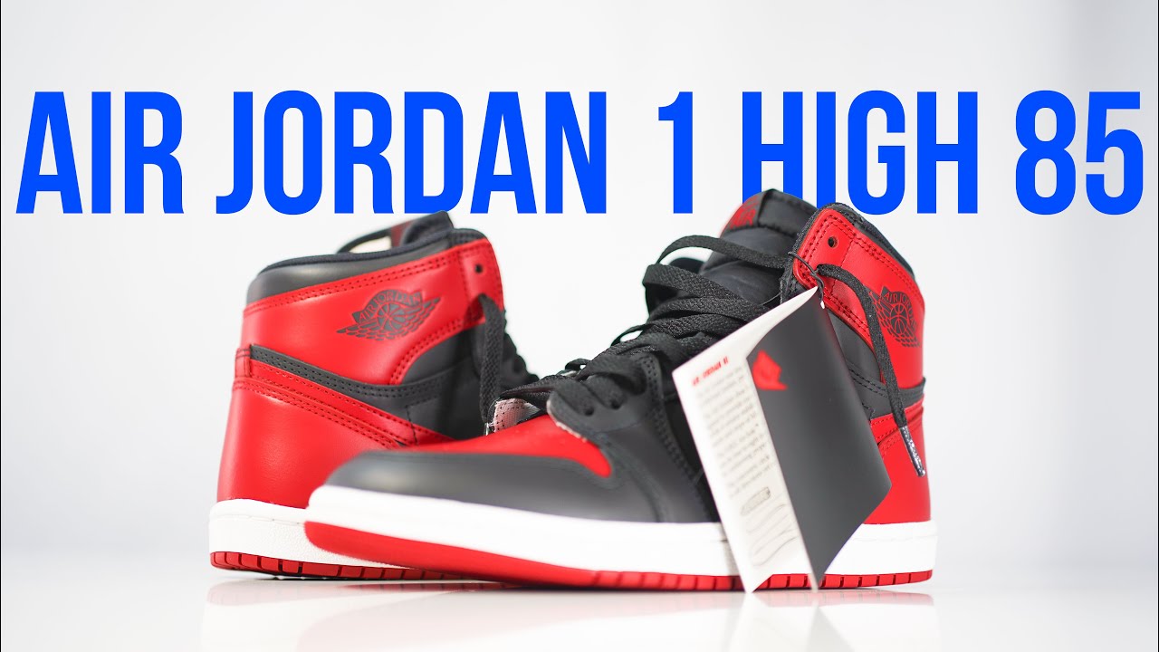 AIR JORDAN 1 HIGH 85 | Unboxing, review & on feet - YouTube