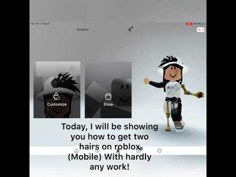 How To Have Two Hairs On Roblox لم يسبق له مثيل الصور Tier3 Xyz - how do u wear two hairs on roblox mobile