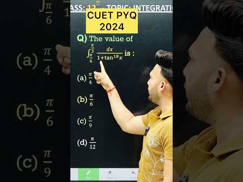 Integration CUET PYQ