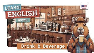 Learn English Vocabulary | Drink & Beverage Nouns | Photo Flashcards with Examples & Sentences screenshot 5