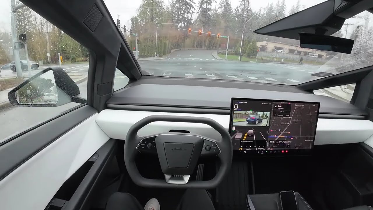 [POV Drive] Tesla Cybertruck AWD - Acceleration | Charging | Exterior | Interior