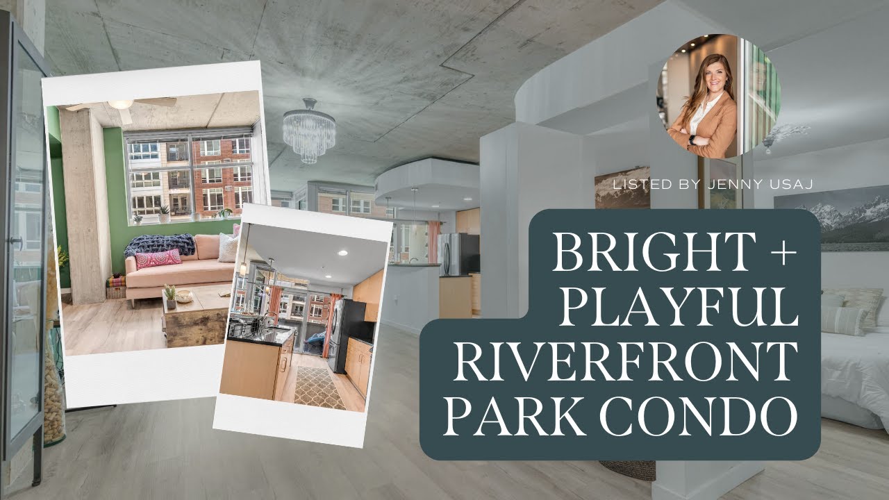 2 bedroom Riverfront Park Condo ✨
