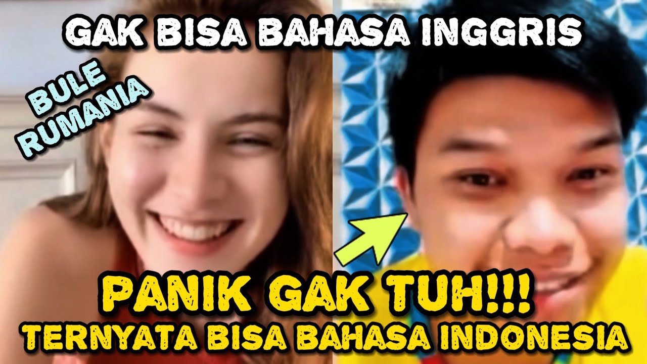 Prank‼️Bule rumania pura-pura gak bisa bahasa indonesia, ternyata jago