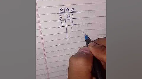 prime factors of 42 #shorts