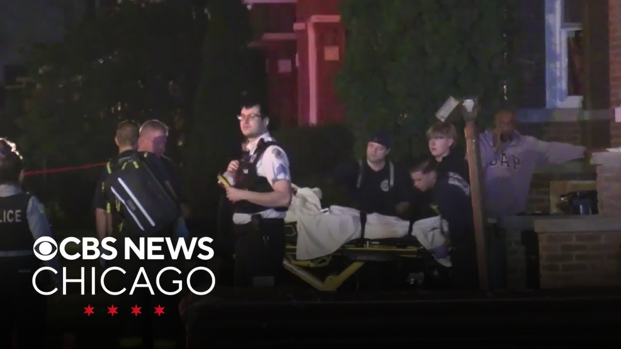 Man shot while sitting on porch on West Side - YouTube