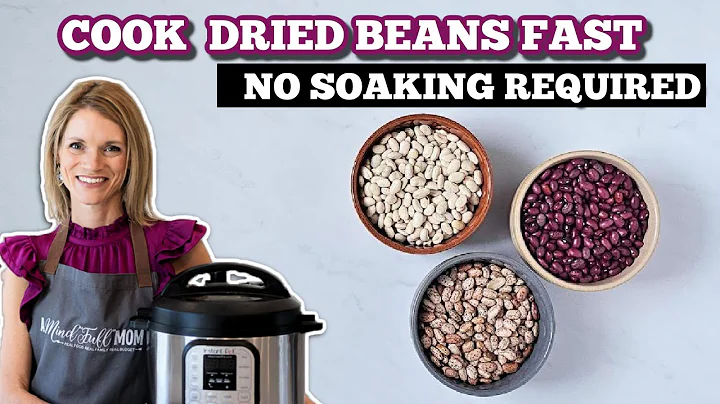 Instant Pot Dried Beans: How to Cook Unsoaked OR Soaked Dried Beans Using an Instant Pot