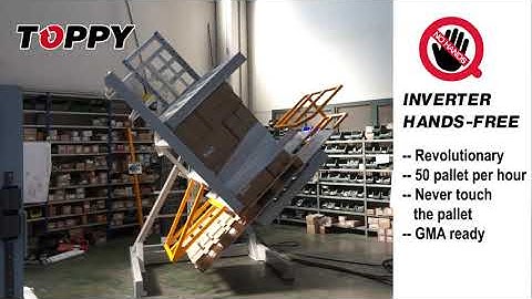 Fixed pallet inverter "Hands-Free" (New patented)