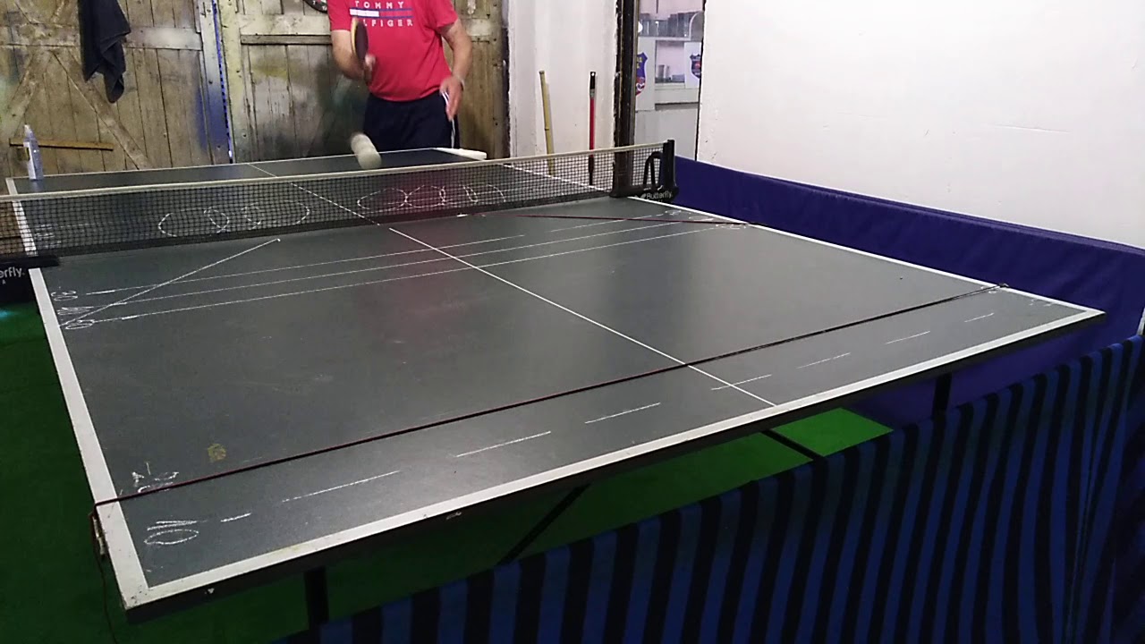 Garage table tennis school MPS 15 YouTube