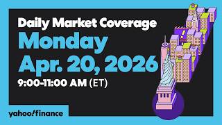 Live Market Coverage: Stocks sag as US-Iran tensions increase again Apr. 20, 2026 | Yahoo Finance