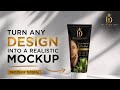 Turn Any Design Into a Realistic Mockup Photoshop Tutorial | The Design Info |