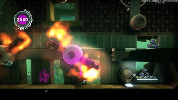 LittleBigPlanet 2 Move Pack #5 - The House that Science Built [Aced!] PS3 HD 720p
