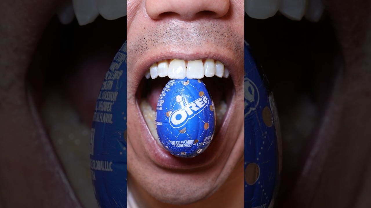 Oreo Chocolate Egg ASMR