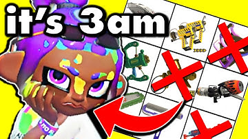 I Played Splatoon 3 Grand Fest Until I Saw EVERY WEAPON