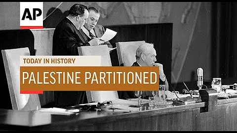 Palestine Partitioned - 1947  | Today In History | 29 Nov 18