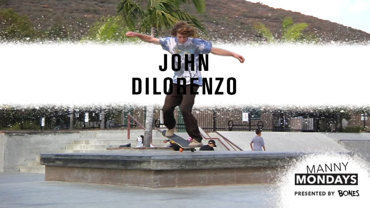 Manny Mondays John Dilorenzo | TransWorld SKATEboarding