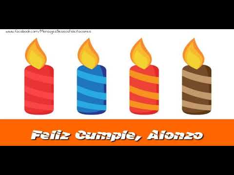 Happy Birthday Alonzo! ¡Feliz Cumpleaños Alonzo! tarjetas de cumpleaños para hermana