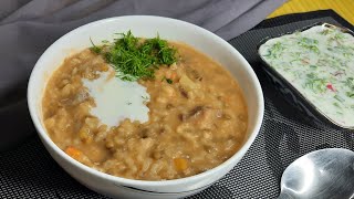 Узбекский Потрясающий Суп . Moshxorda Tayyorlash. Moshxorda