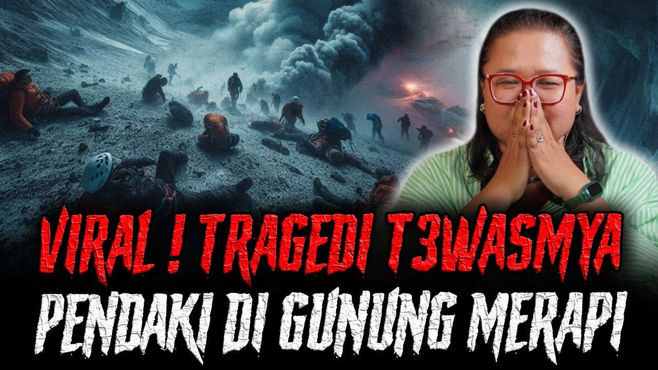 INI SEMPAT VIRAL LOH  ! T3WASNYA PENDAKI JATUH KE KAWAH GUNUNG MERAPI !!